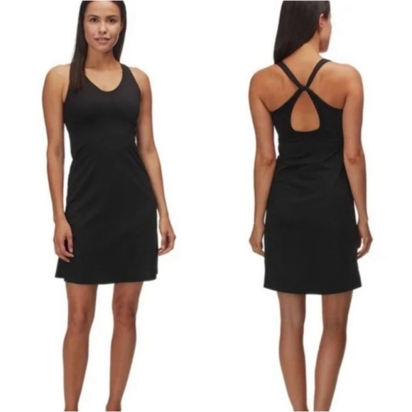 Patagonia Dresses & Skirts - Patagonia Magnolia Spring Dress, Black Dress Racerback & Bra Shelf Lining Small